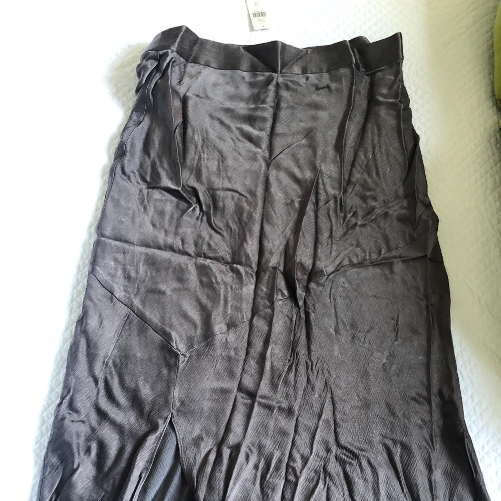 NWT Anthropologie, Hutch Satin Skirt